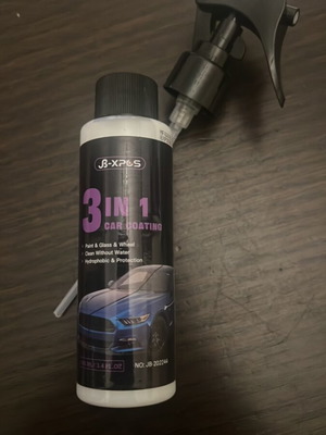 Universal 3-in-1 Nano Car Coating Spray gloss enhancer new