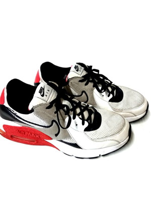 Nike Air Max Excee sneakers used, size 43, white and red
