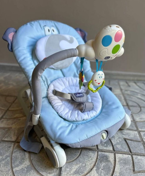 Chicco Relax Момче Балон Бебе Слон с Музика за Дете до 18кг