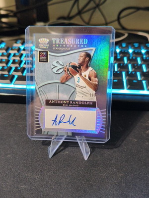 2024-2025 Crown Royale Euroleague Anthony Randolph Autograph Card