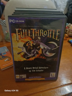 Full Throttle PC game σαν καινούργιο