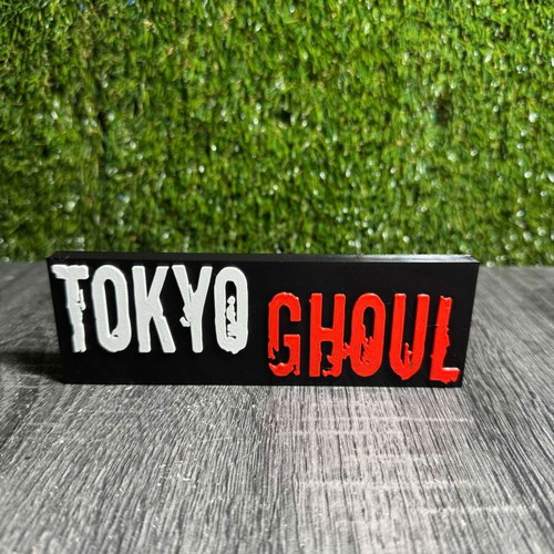 Tokyo Ghoul decorative logo new 3d print