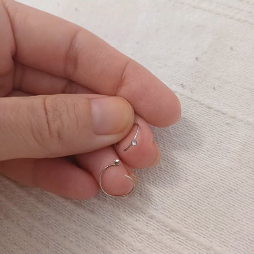 Nose rings with stone new