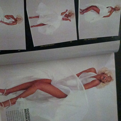 Epsilon magazine January 2003 used with Adriana Sklenarikova and Dimitris Papamichail