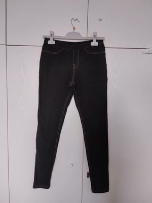 HUE women's denim leggings small used, black