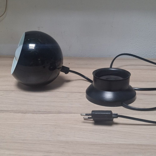 Lyfa Eyeball vintage magnet lamp, black, Denmark