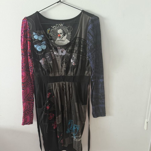 Desigual dress size M/L very good condition, black