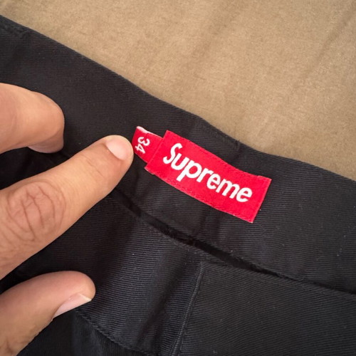 Supreme New York Work Pant new, size 34, black