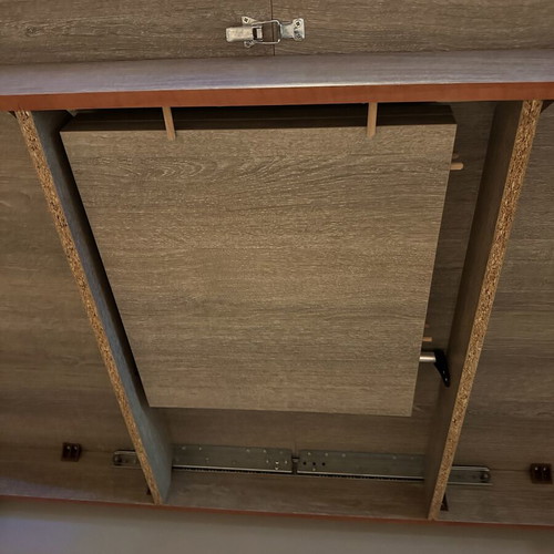 Living room extendable table, 160-200cm length