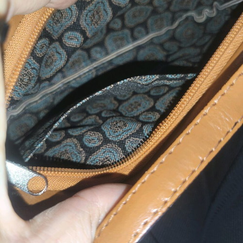 Bag wallet new beige, dimensions 23x12