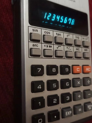Casio Fx-20 Scientific Calculator used vintage 1970s model