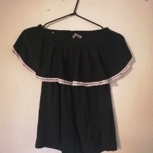 Black full body strapless jumpsuit used, size S