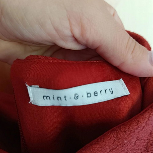 Dress Mint & Berry, red, size Medium