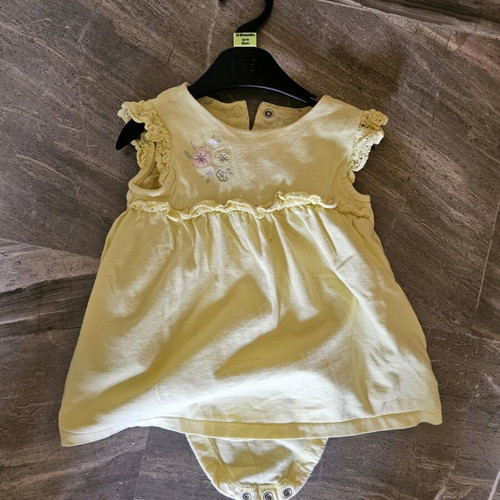 Mothercare dresses used for 6-9 months with integrated bodysuit