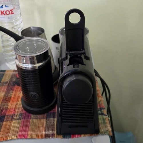 Nespresso Essenza Mini and Aeroccino 3 coffee machine