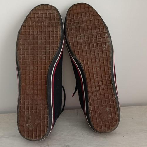 Fred Perry casual shoes size 47 like new, blue and red