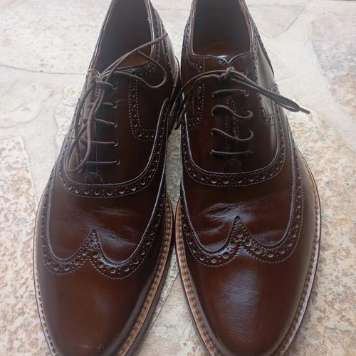 Dolce & Gabbana men's leather Brogue shoes size 44, like new