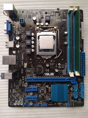 ASUS H61M-E motherboard with Intel i5 3330 and 8GB DDR3 RAM