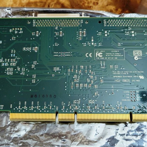 LSI Logic LSI53C1010 Dual-Channel Ultra160 SCSI HBA Card PCI 64-bit