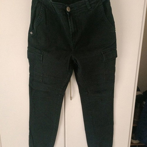Urban Classics women's black cargo pants new