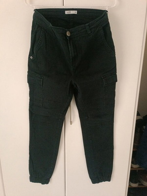 Urban Classics women's black cargo pants new