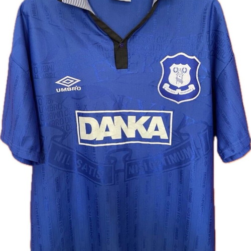 Everton 1995-96 jersey used, size Medium