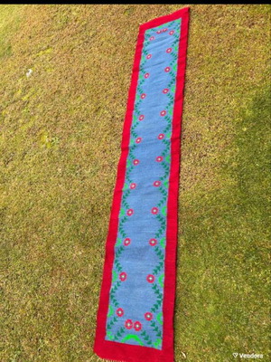 Handwoven loom runner like new 290×52