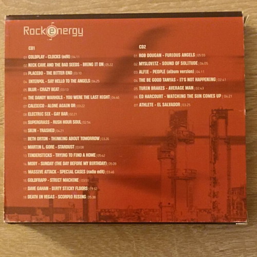 Rock Energy double CD used, rock compilation