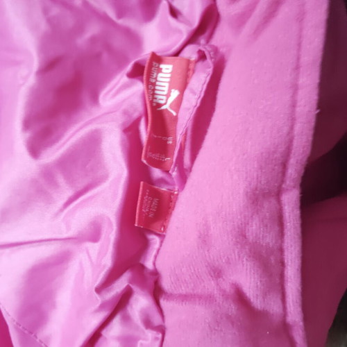 Puma kids winter jacket pink used