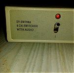  EV-SW708A8 CH Διακόπτης αναπαραγωγής ήχου
