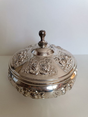 Antique silverware set used