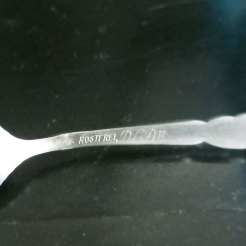 Vintage Rostfrei dessert cutlery set used