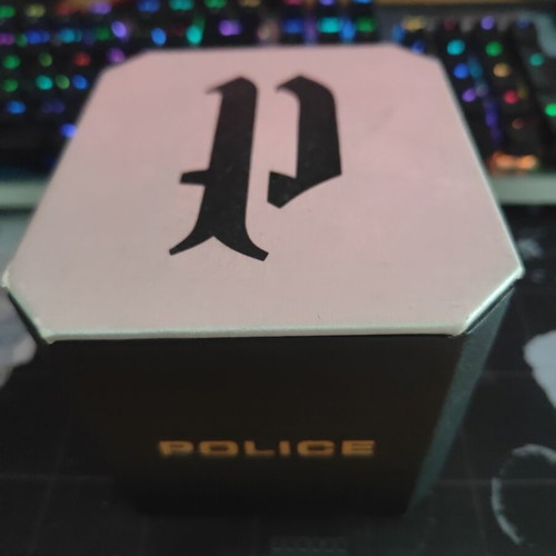 Ρολόι Police σαν καινούργιο, καφέ δερμάτινο λουράκι