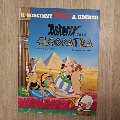 Asterix comic set 3 books like new, English