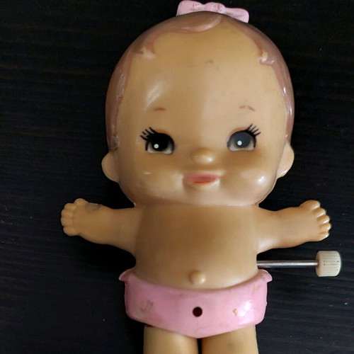 Wind-up toy used vintage 80s