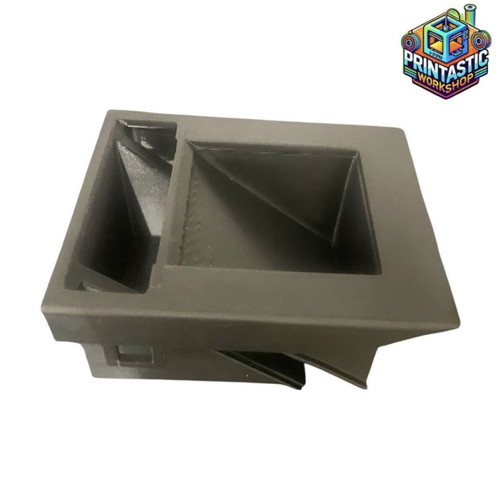 BMW E46 phone holder new, replaces coin tray under handbrake