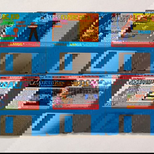 Συλλεκτικές δισκέτες CU Amiga περιοδικού μεταχειρισμένες, tested