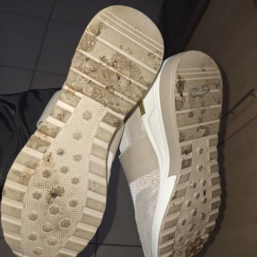 Sportex shoes size 40 like new, beige and gold