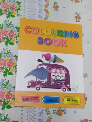 Colouring books, pack of 3, new