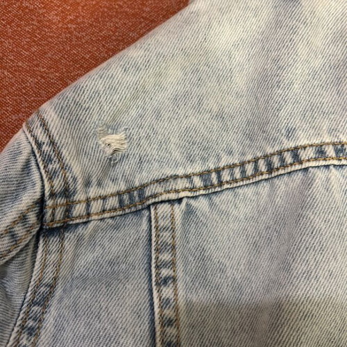 Zara denim jacket, blue, size 116 cm, age 6 years