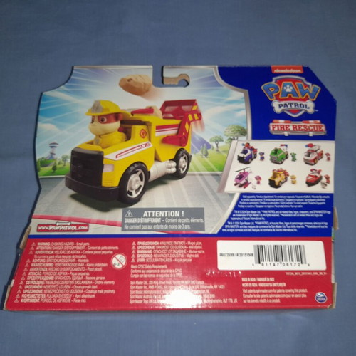 Paw Patrol Fire Rescue Rubble Rescue Fire Dump Truck καινούργιο