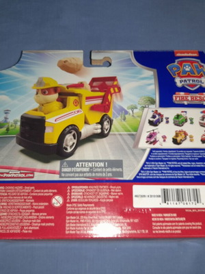 Paw Patrol Fire Rescue Rubble Rescue Fire Dump Truck καινούργιο