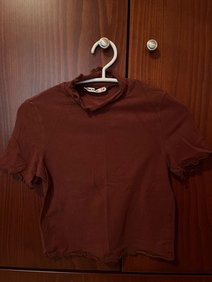 Pink Woman brown t-shirt like new, size M