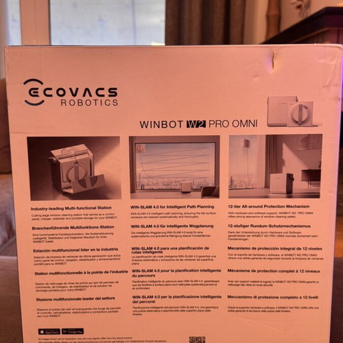 ECOVACS WINBOT W2 PRO OMNI window cleaning robot