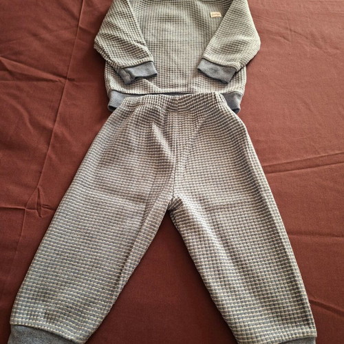 Baby set with jeans shorts, t-shirt, hat and pajamas new