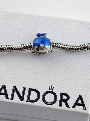 Pandora Narwhal Symbol S925 new, blue