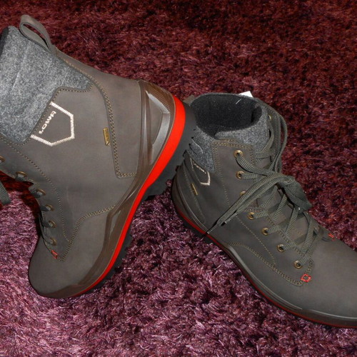 Lowa Oslo GTX Mid new brown casual shoes size 47