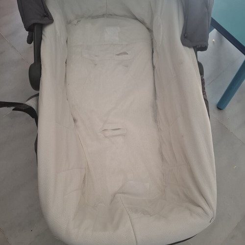 Inglesina stroller 3-in-1 used with car seat, footmuff, and music relax