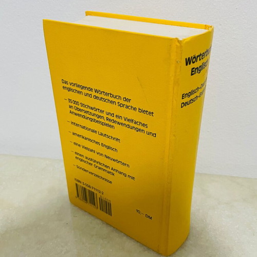 Langenscheidt English-German Dictionary hardback like new