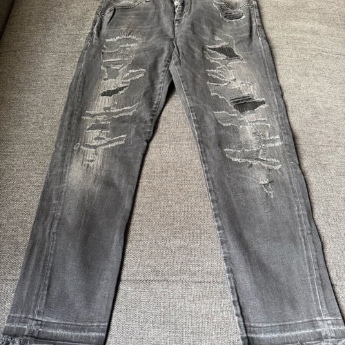 Guess jeans used, size S, black with patches